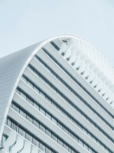 Preview wallpaper building, architecture, shape, design, white