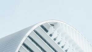 Preview wallpaper building, architecture, shape, design, white