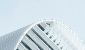 Preview wallpaper building, architecture, shape, design, white
