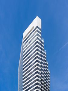 Preview wallpaper building, architecture, sky, white, blue