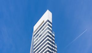 Preview wallpaper building, architecture, sky, white, blue