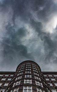 Preview wallpaper building, architecture, sky, facade, windows, bottom view