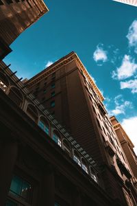 Preview wallpaper building, architecture, sky, clouds, bottom view