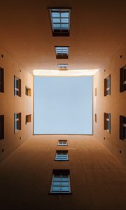 Preview wallpaper building, architecture, sky, view, symmetry