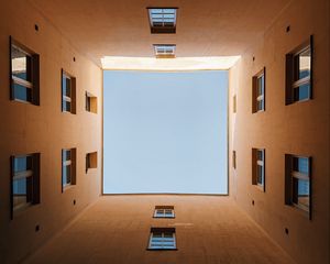 Preview wallpaper building, architecture, sky, view, symmetry