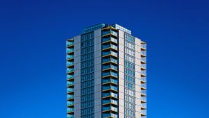 Preview wallpaper building, architecture, skyscraper, minimalism