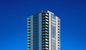 Preview wallpaper building, architecture, skyscraper, minimalism