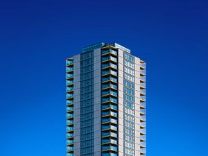 Preview wallpaper building, architecture, skyscraper, minimalism