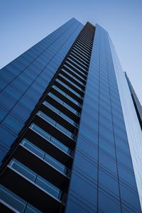 Preview wallpaper building, architecture, skyscraper, bottom view