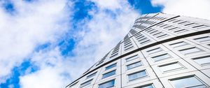 Preview wallpaper building, architecture, skyscraper, windows, bottom view