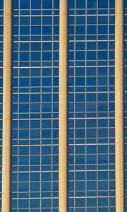 Preview wallpaper building, architecture, structure, stripes, blue