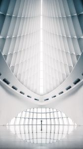 Preview wallpaper building, architecture, symmetry, modern, white