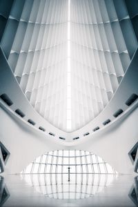 Preview wallpaper building, architecture, symmetry, modern, white