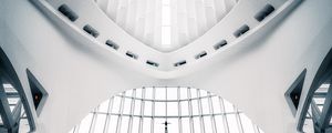 Preview wallpaper building, architecture, symmetry, modern, white