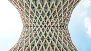 Preview wallpaper building, architecture, symmetry, modern