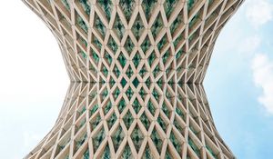 Preview wallpaper building, architecture, symmetry, modern