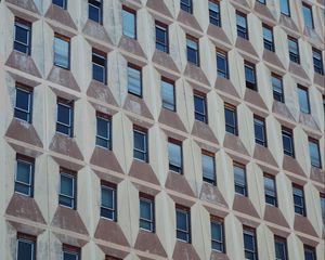Preview wallpaper building, architecture, wall, windows, facade