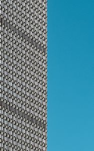 Preview wallpaper building, architecture, windows, facade, sky, minimalism