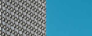 Preview wallpaper building, architecture, windows, facade, sky, minimalism