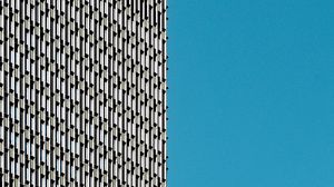 Preview wallpaper building, architecture, windows, facade, sky, minimalism