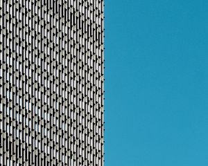 Preview wallpaper building, architecture, windows, facade, sky, minimalism