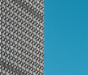 Preview wallpaper building, architecture, windows, facade, sky, minimalism