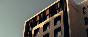 Preview wallpaper building, architecture, windows, facade, bottom view