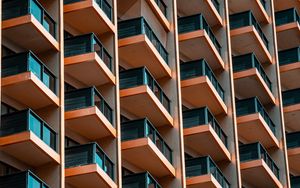 Preview wallpaper building, architecture, windows