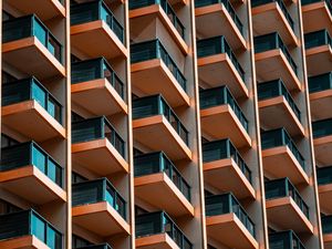 Preview wallpaper building, architecture, windows