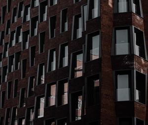 Preview wallpaper building, architecture, windows, distortion