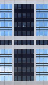 Preview wallpaper building, architecture, windows, stripes, facade