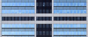 Preview wallpaper building, architecture, windows, stripes, facade