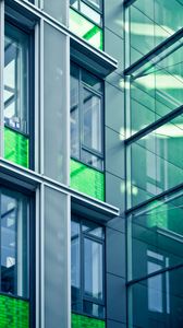 Preview wallpaper building, architecture, windows, glass, reflection