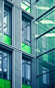 Preview wallpaper building, architecture, windows, glass, reflection