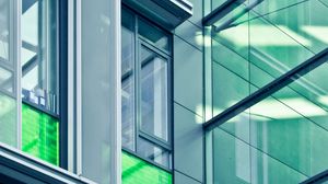 Preview wallpaper building, architecture, windows, glass, reflection