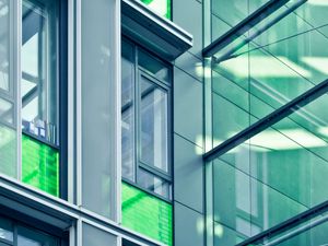 Preview wallpaper building, architecture, windows, glass, reflection