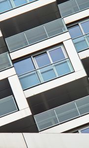 Preview wallpaper building, architecture, windows, balconies