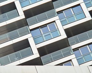 Preview wallpaper building, architecture, windows, balconies