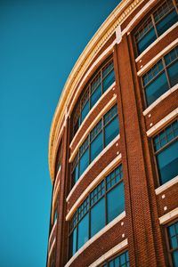 Preview wallpaper building, architecture, windows, facade, blue