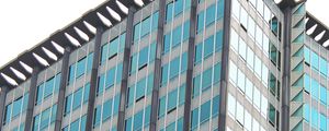 Preview wallpaper building, architecture, windows, blue