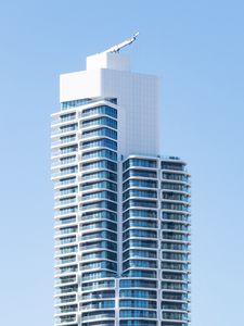 Preview wallpaper building, architecture, windows, sky
