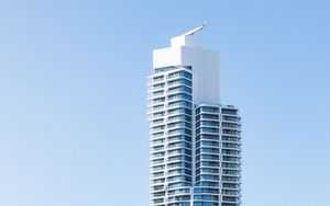 Preview wallpaper building, architecture, windows, sky
