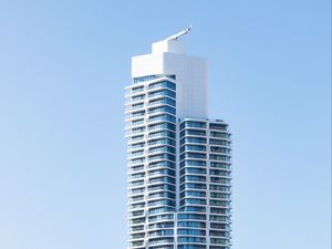 Preview wallpaper building, architecture, windows, sky