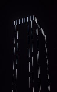 Preview wallpaper building, backlight, black, dark