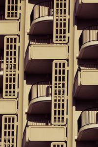 Preview wallpaper building, balconies, architecture