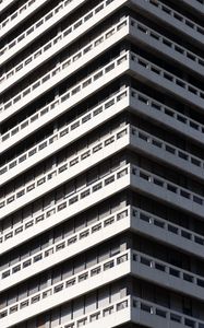 Preview wallpaper building, balconies, edges, architecture, facade