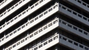 Preview wallpaper building, balconies, edges, architecture, facade