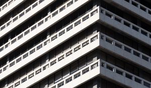 Preview wallpaper building, balconies, edges, architecture, facade