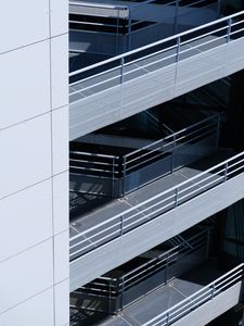 Preview wallpaper building, balconies, facade, architecture