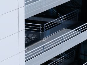 Preview wallpaper building, balconies, facade, architecture